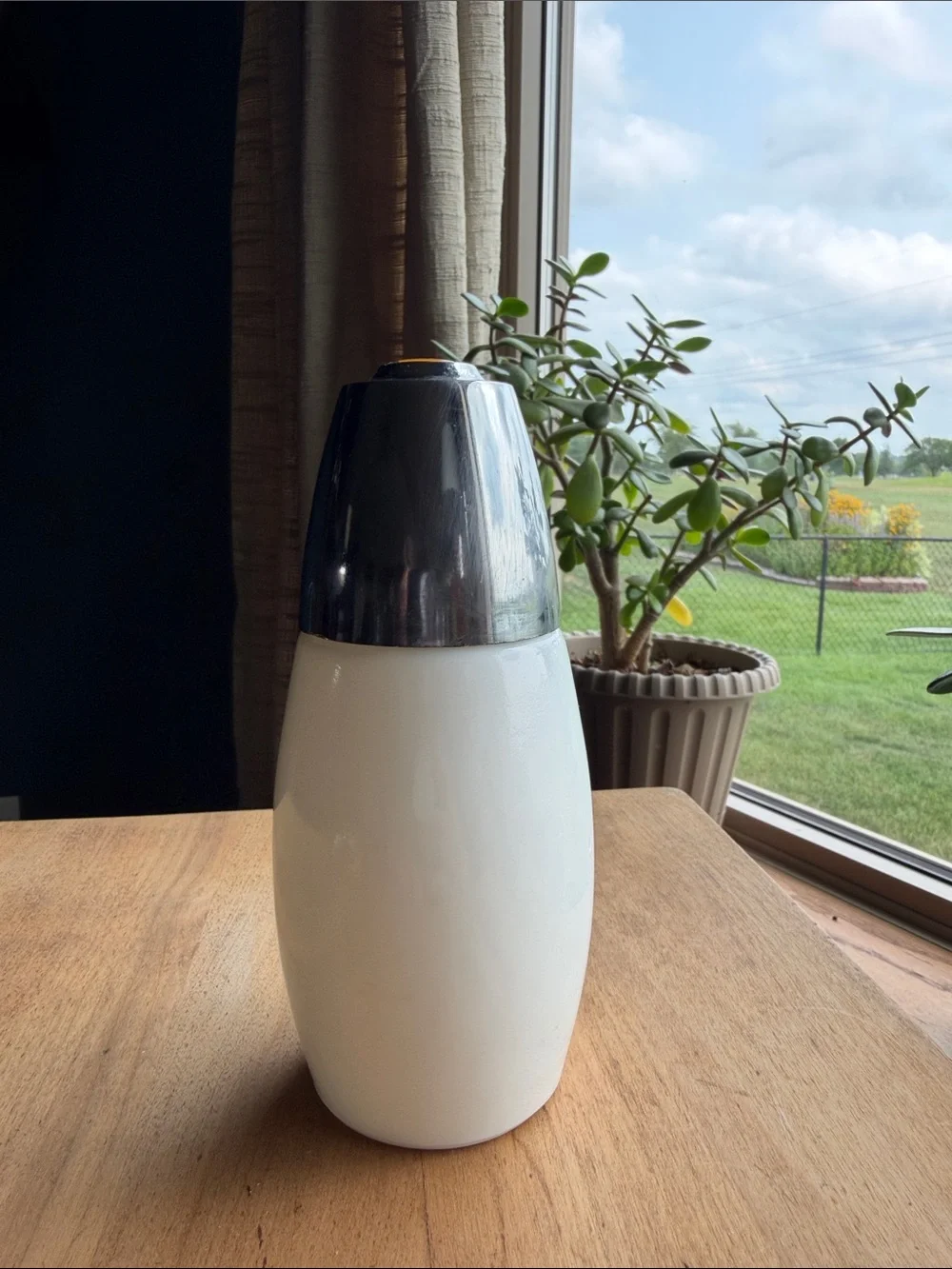 Vintage 1970 Corning Le Sucrier Spice of Life Sugar Shaker, 6” tall